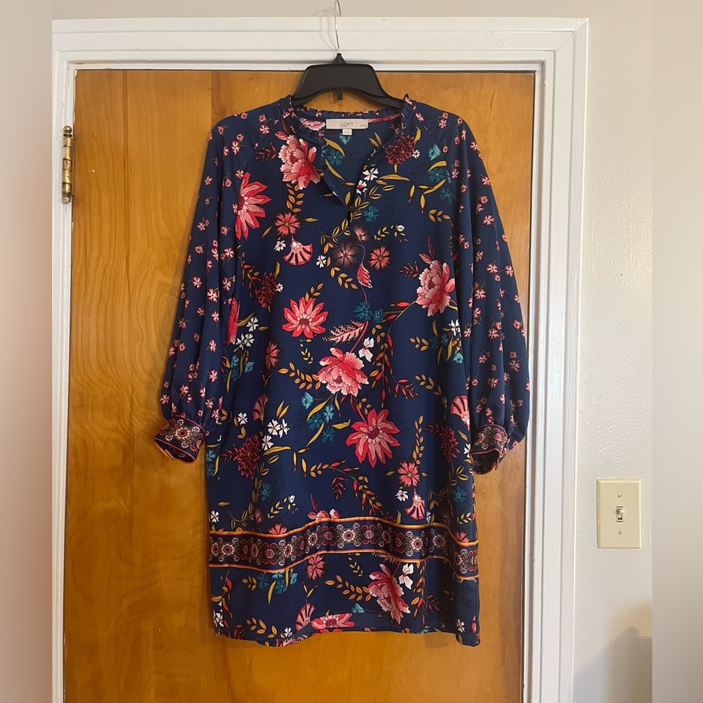 Loft Long Sleeve Dress size Small Petite